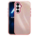 Capa Samsung Galaxy S25 FE Purpurina Premium - Rosa