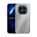 Capa Xiaomi Redmi Note 15 Pro Plus 5G Purpurina Premium - Prateado