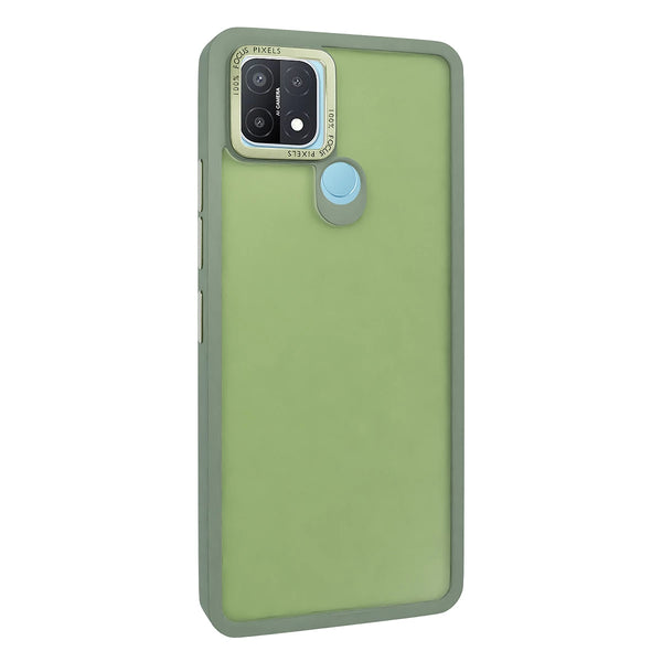 Capa Oppo A15 Silicone Focus - Verde