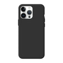 Capa de Silicone Premium para iPhone 15 Pro - Preto