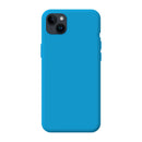 Capa de Silicone Premium para iPhone 15 Plus - Azul