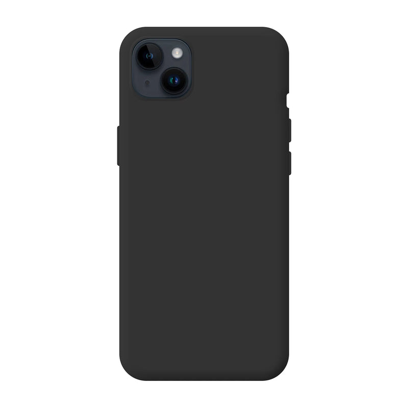 Capa de Silicone Premium para iPhone 15 - Preto