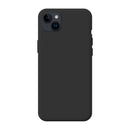 Capa de Silicone Premium para iPhone 15 Plus - Preto