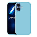 Capa iPhone 17 Silicone Premium - Azul