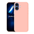 Capa iPhone 17 Silicone Premium - Rosa