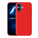 Capa iPhone 17 Silicone Premium - Vermelho