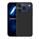 Capa iPhone 17 Pro Max Silicone Premium - Preto