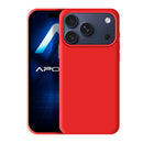 Capa iPhone 17 Pro Max Silicone Premium - Vermelho