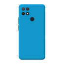 Capa Oppo A15 Silicone Premium - Azul