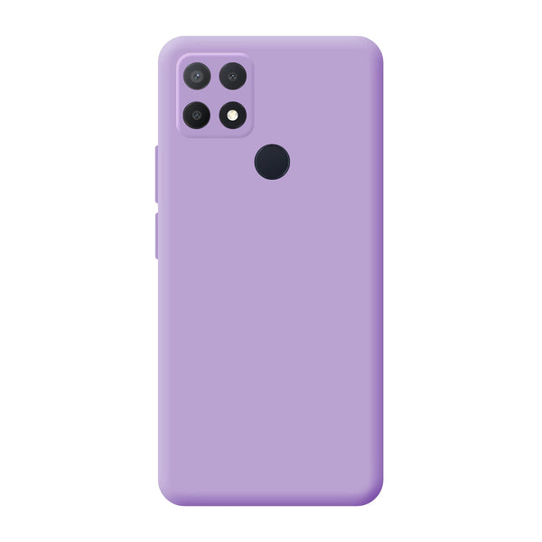 Capa Oppo A15 Silicone Premium - Lilás