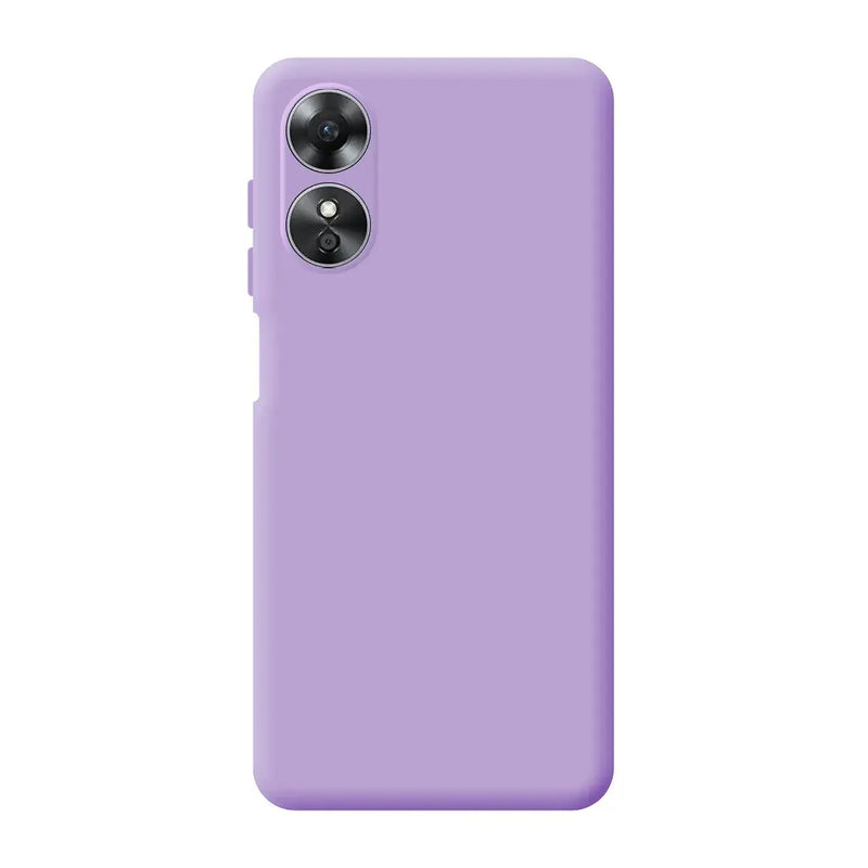 Capa Oppo A17 Silicone Premium - Lilás