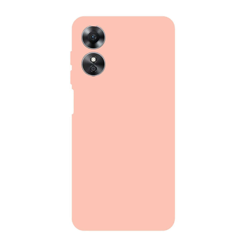 Capa Oppo A17 Silicone Premium - Rosa