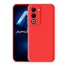 Capa Oppo A5 4G/5G Silicone Premium - Vermelho