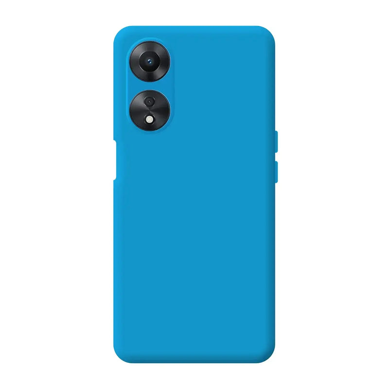 Capa Oppo A58 5G/A78 5G Silicone Premium - Azul