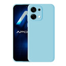 Capa Oppo A6 Pro 5G Silicone Premium - Azul