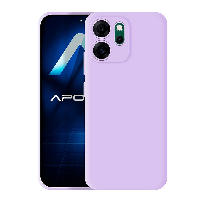 Capa Oppo Reno 14 Silicone Premium - Lilás