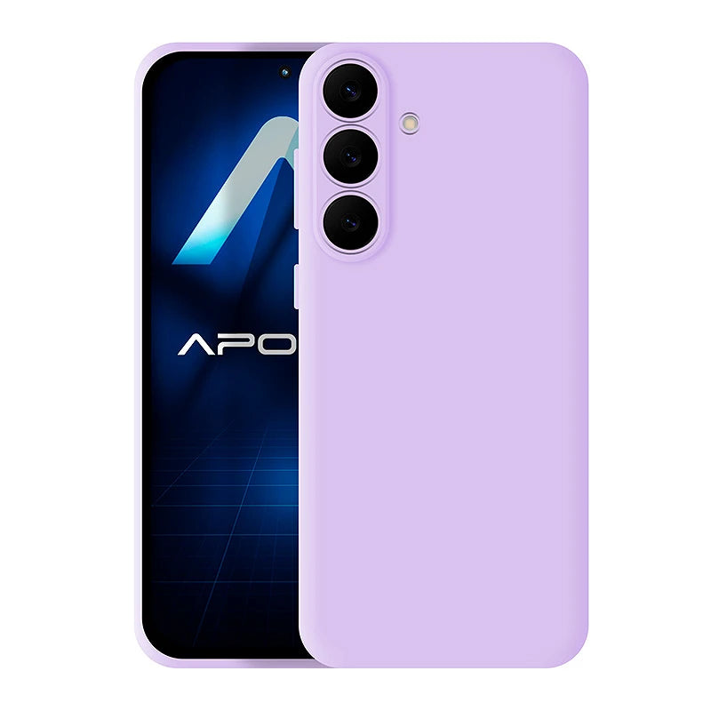 Capa Samsung Galaxy S25 FE Silicone Premium - Lilás