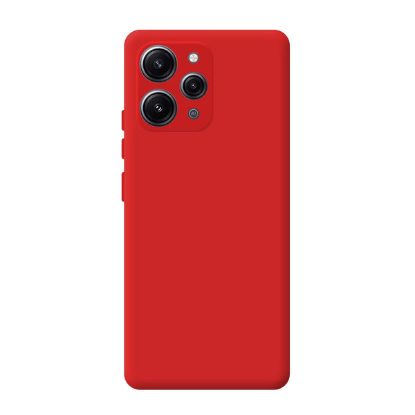 Capa Xiaomi Redmi 12 Silicone Premium - Vermelho