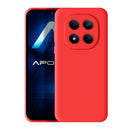 Capa Xiaomi Redmi Note 15 Pro Plus 5G Silicone Premium - Vermelho
