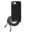Capa iPhone 17e Silicone Cordão - Preto