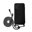 Capa Samsung Galaxy A05s Silicone Cordão - Preto