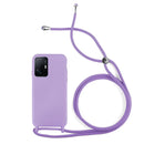 Capa Xiaomi 11T/11T Pro Silicone Cordão - Lilás