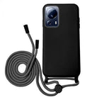 Capa Xiaomi 13 Lite Silicone Cordão - Preto