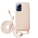 Capa Xiaomi 13 Lite Silicone Cordão - Rosa