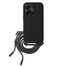 Capa Xiaomi Redmi 13 Silicone Cordão - Preto