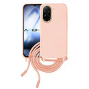 Capa Xiaomi Redmi A5 Silicone Cordão - Rosa