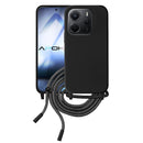 Capa Xiaomi Redmi Note 14 4G Silicone Cordão - Preto