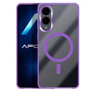 Capa Samsung Galaxy S25 Edge Acrílica Magsafe - Lilás