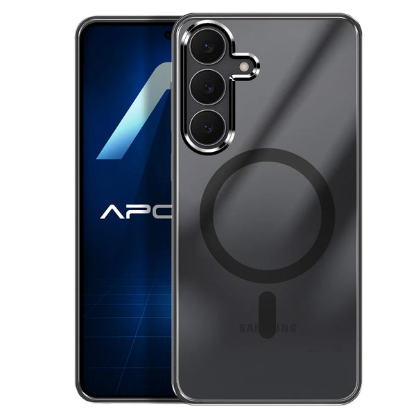 Capa Samsung Galaxy S25 FE Acrílica Magsafe - Preto