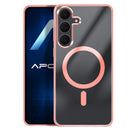 Capa Samsung Galaxy S25 FE Acrílica Magsafe - Rosa