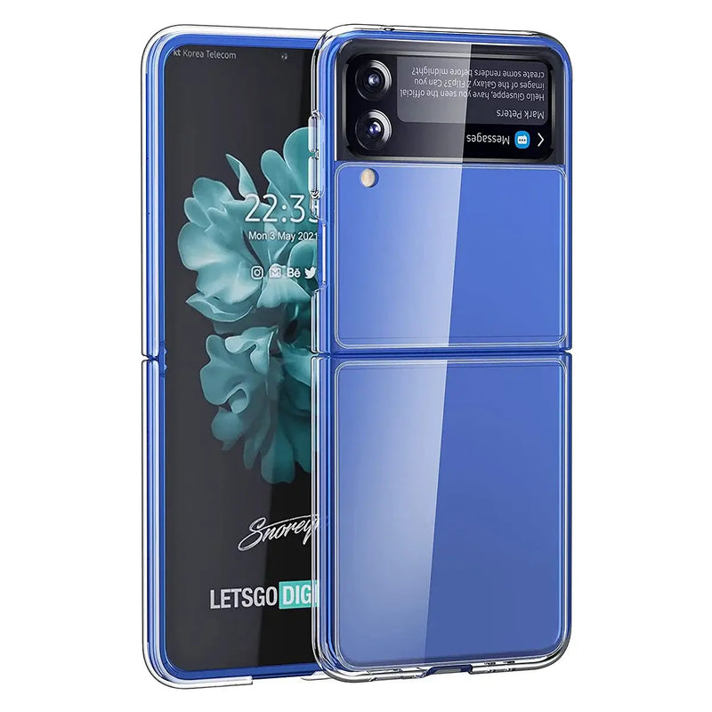 Capa Samsung Galaxy Z Flip 5 Transparente Premium