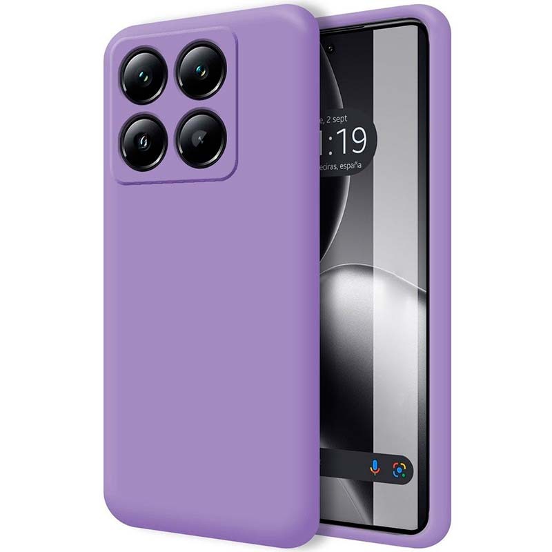 Capa Xiaomi 15 Silicone Premium - Lilás