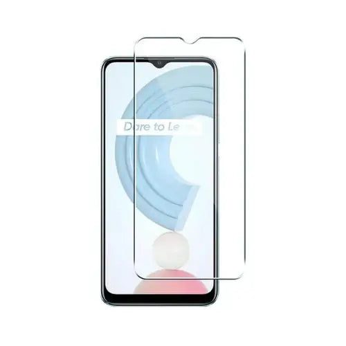 Película de vidro temperado super transparente para Realme C21