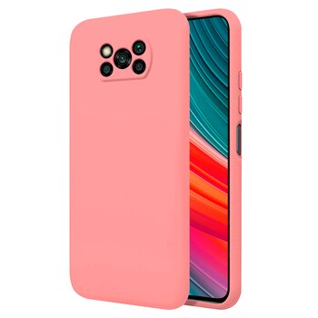 Capa de silicone com proteção de câmara para Poco X3