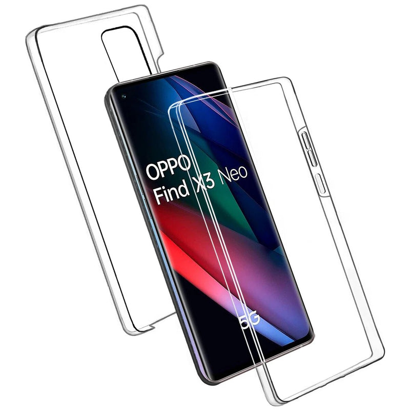 Capa transparente 360º para Oppo Find X3 Neo