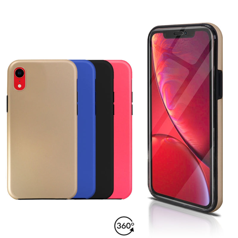 Capa de silicone 360º para iPhone XR