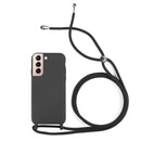 Capa de silicone com cordão para Galaxy S21 Plus 5G