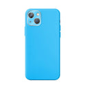 Capa de silicone com proteção de câmera para iPhone 13 Mini