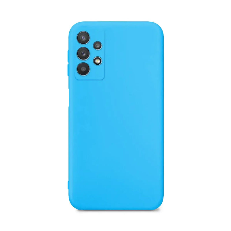 Capa de Silicone com proteção de câmera para Galaxy A23 5G