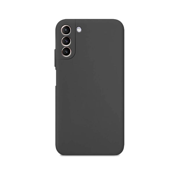 Capa de silicone com proteção de câmera para Galaxy S21 FE 5G