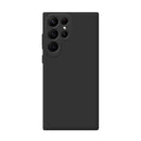 Capa de silicone com proteção de câmera para Galaxy S22 Ultra