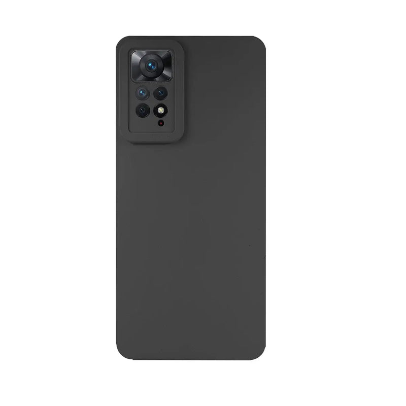 Capa de silicone com proteção de câmera para Redmi Note 11 Pro 4G/5G