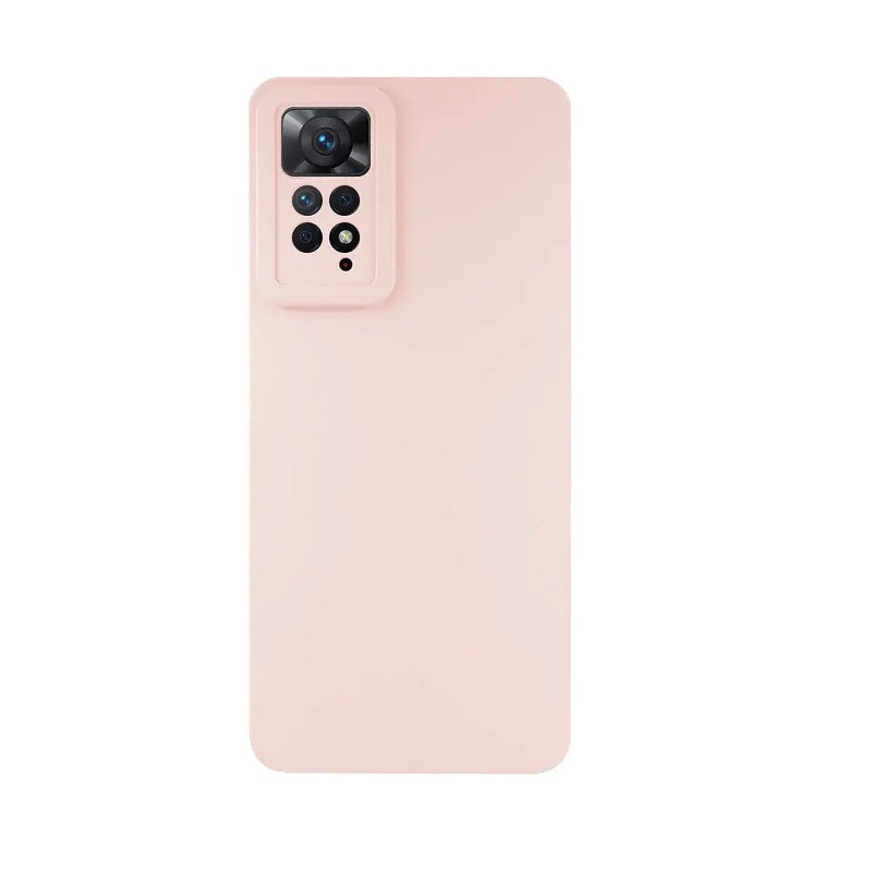 Capa de silicone com proteção de câmera para Redmi Note 11 Pro 4G/5G