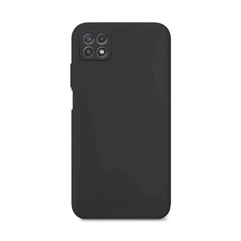 Capa de silicone com proteção de câmera para Galaxy A22 5G