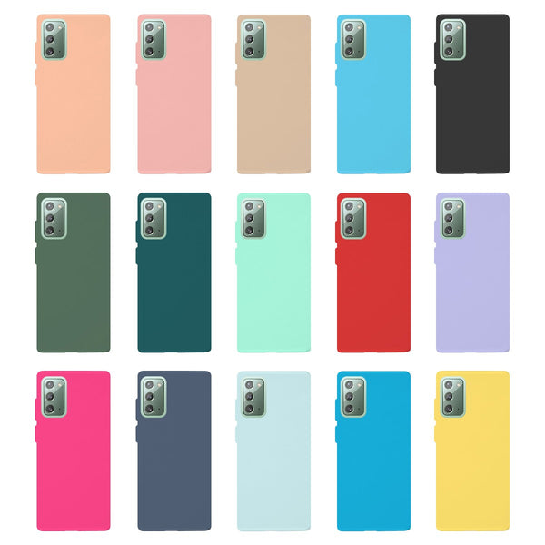 Capa de silicone Líquido Premium para Galaxy Note 20