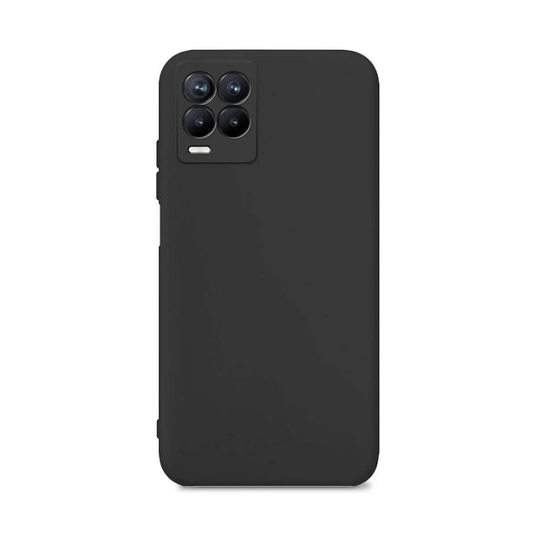 Capa de silicone com proteção de câmera para Realme 8i